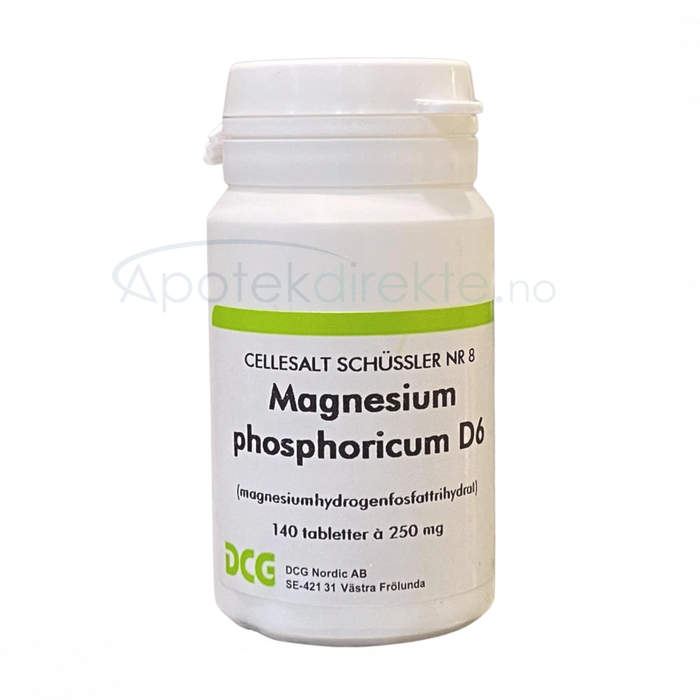 Cellesalt, Schüssler nr.8 (Magnesium Phosph) D6 140 Tabletter