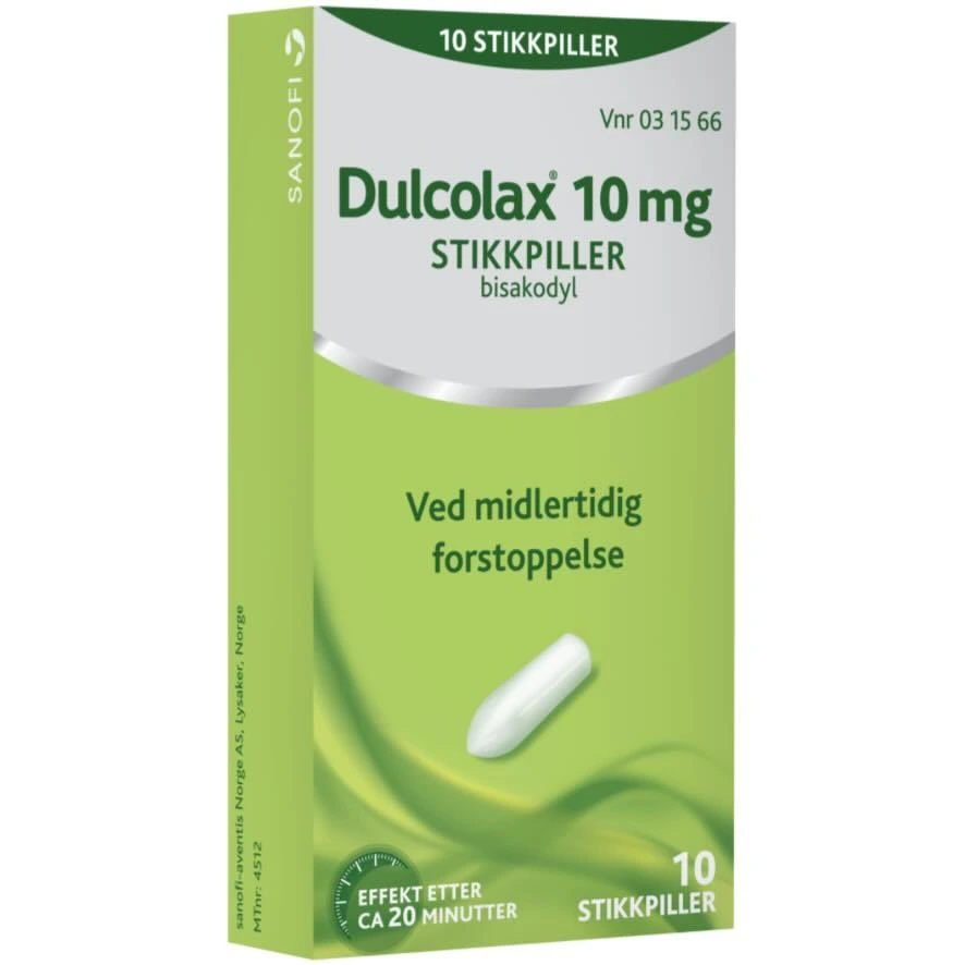 Dulcolax stikkpille 10 mg