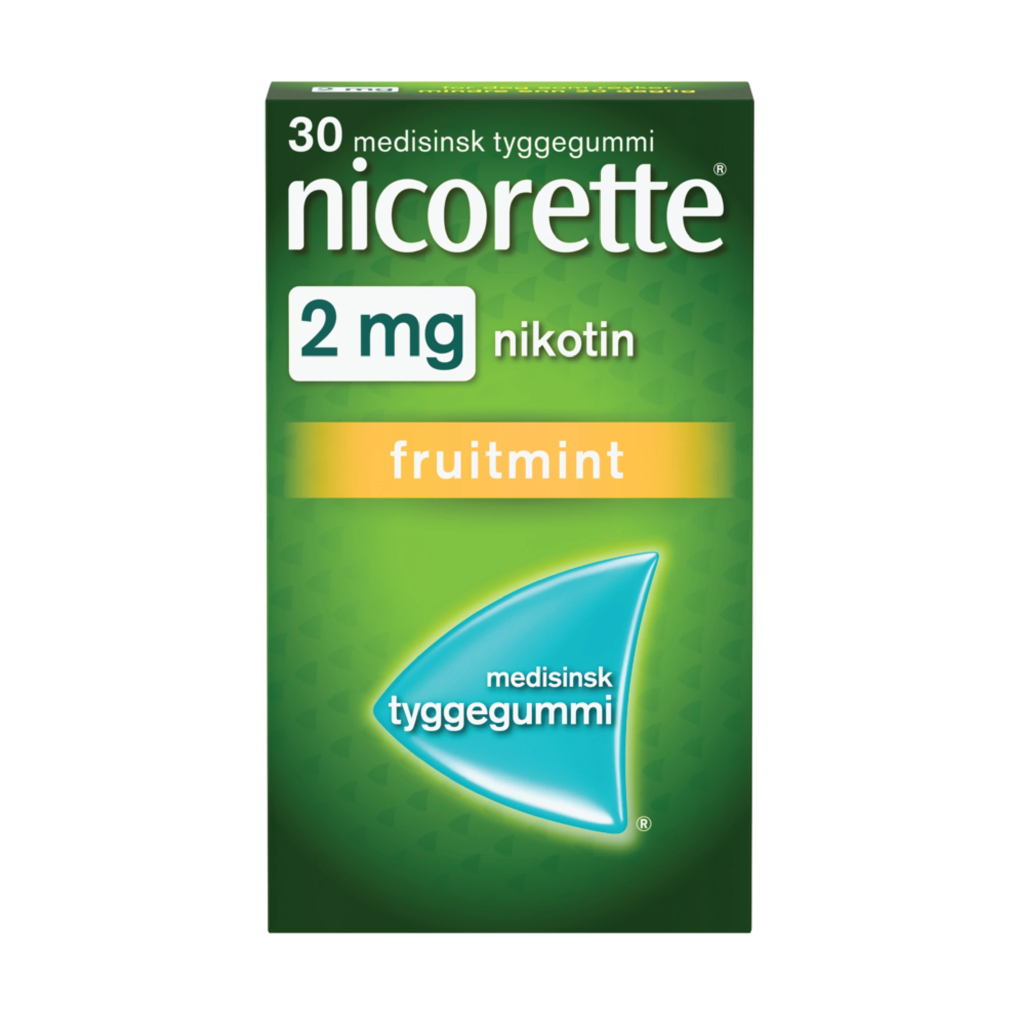 Nicorette Fruitmint medisinsk tyggegummi 2 mg