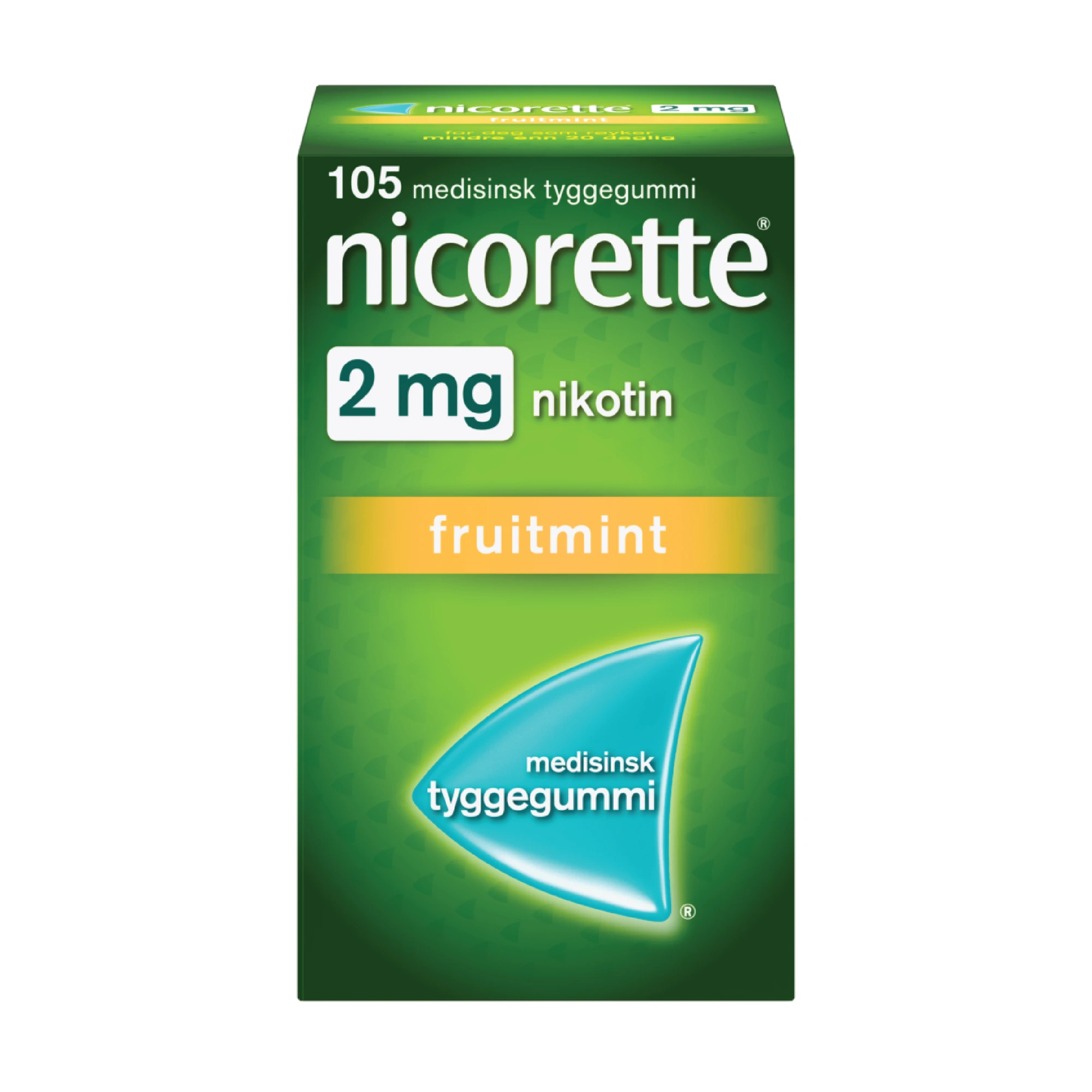 Nicorette Fruitmint medisinsk tyggegummi 2 mg