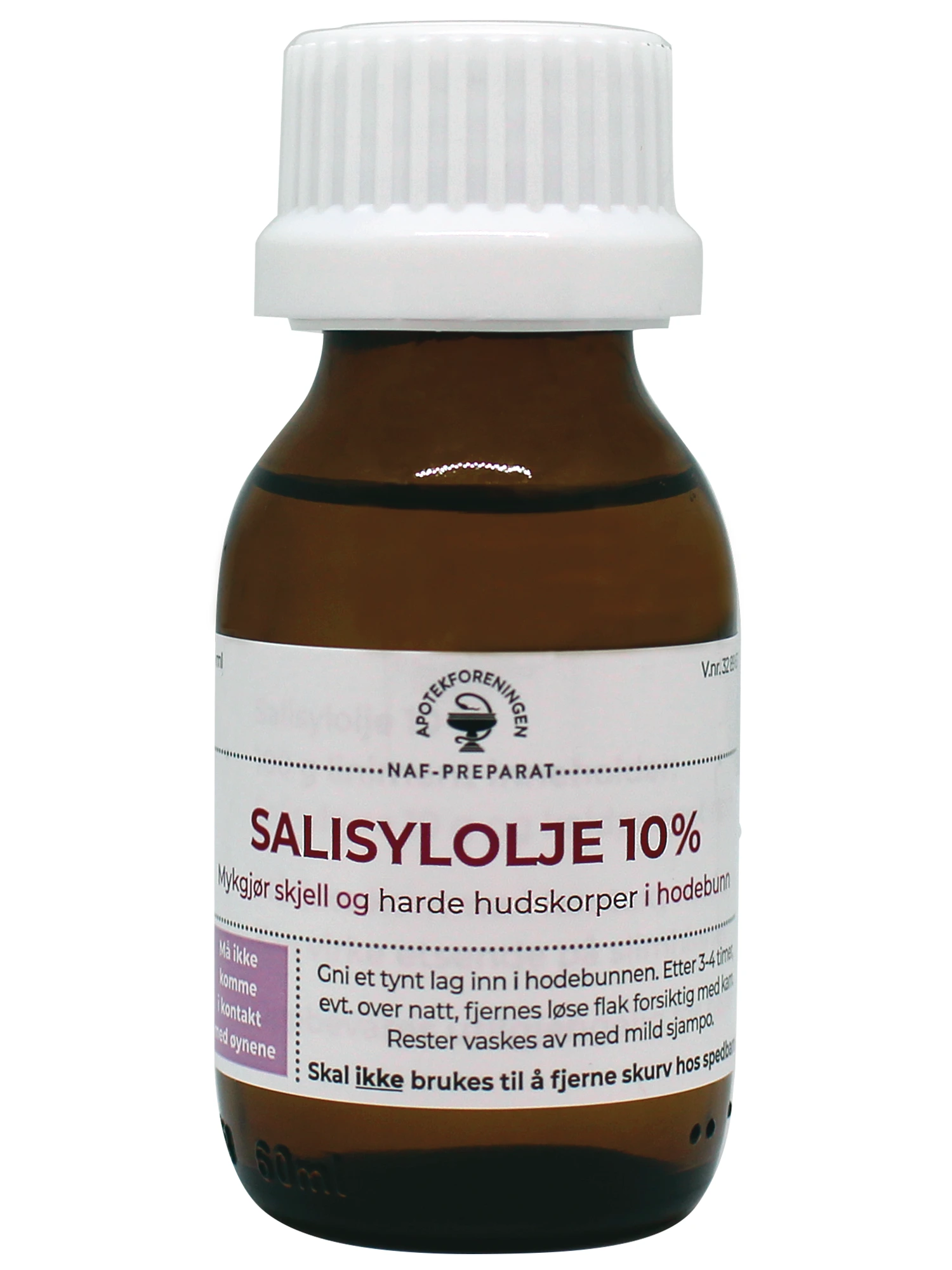 Salisylolje NAF liniment, oppl 10 %
