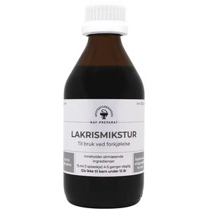 Lakrismikstur NAF mikst oppl 30 mg/g/0,5 mg/g/100 mg/g