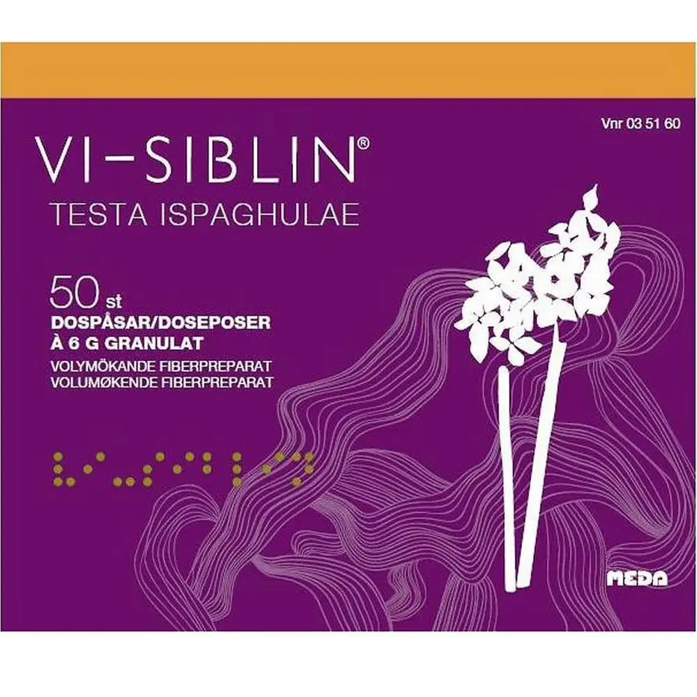 Vi-Siblin 610mg/g granulat doseposer 50x6 g