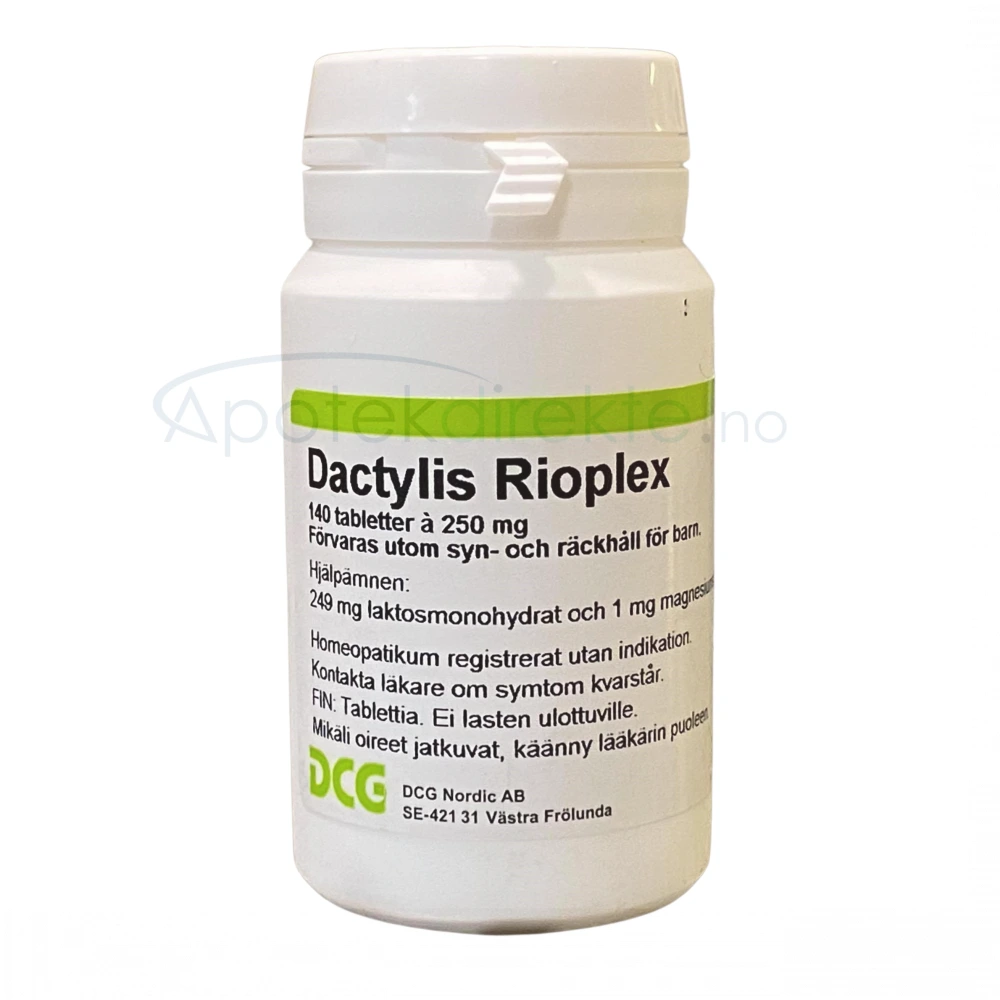 Dactylis rioplex (Adrisin Rhinoplex 10) 140 Tabletter