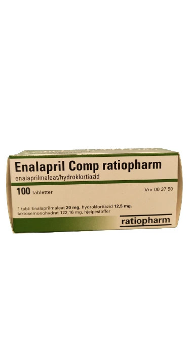 Enalapril Comp ratiopharm tab 20 mg/12,5 mg