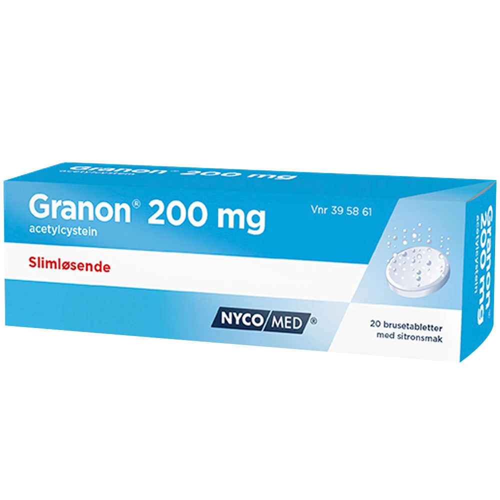 Granon brusetab 200 mg