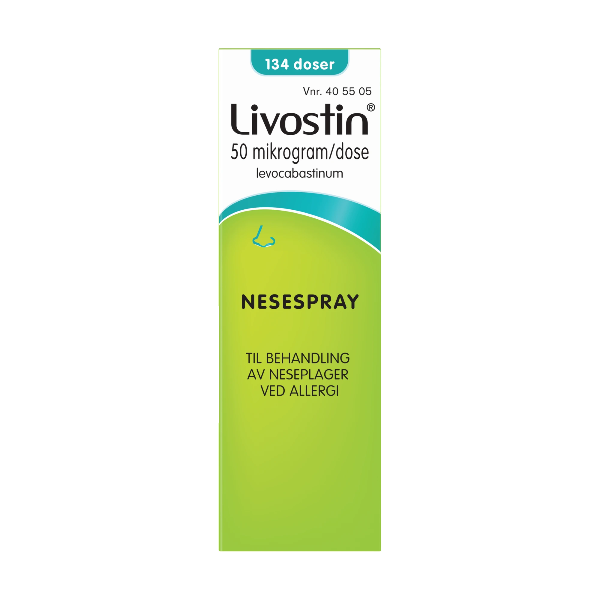 Livostin nesespray susp 50 mikrog/dose