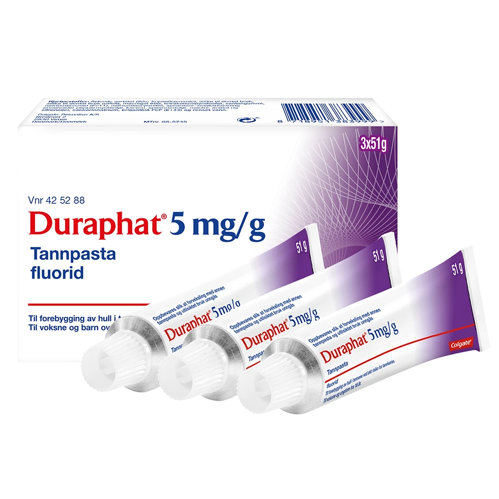 Duraphat tannpasta 5 mg/g