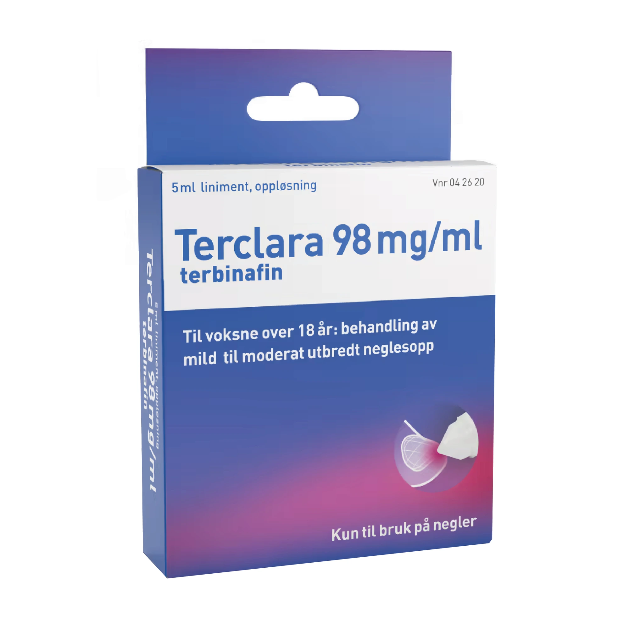 Terclara liniment, oppl 98 mg/ml
