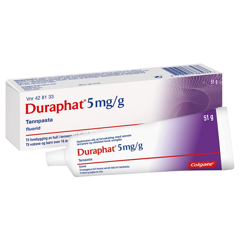 Duraphat tannpasta 5 mg/g