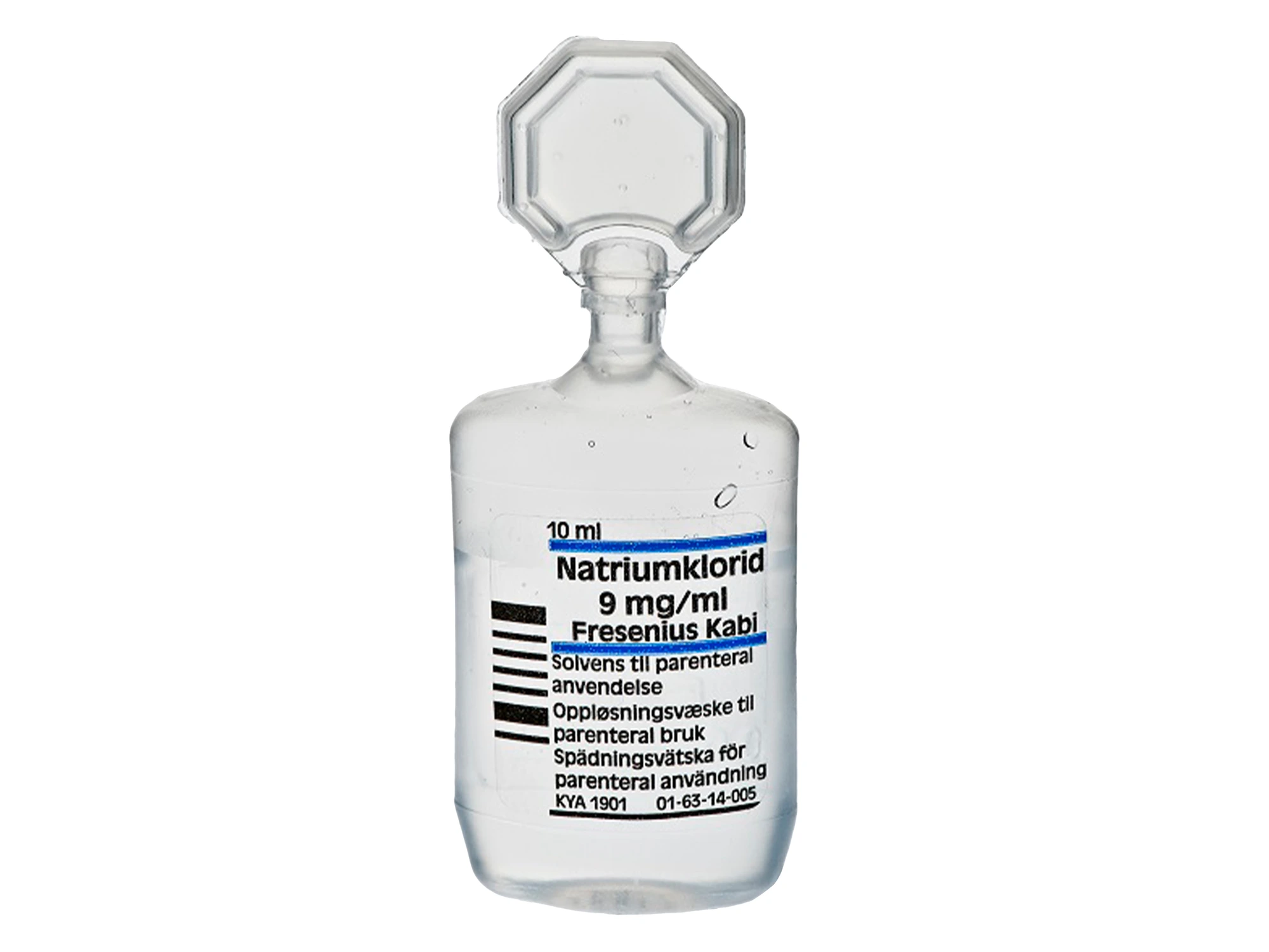 Natriumklorid Fresenius Kabi oppl væske til parenteral bruk 9 mg/ml, 20 x 10 ml