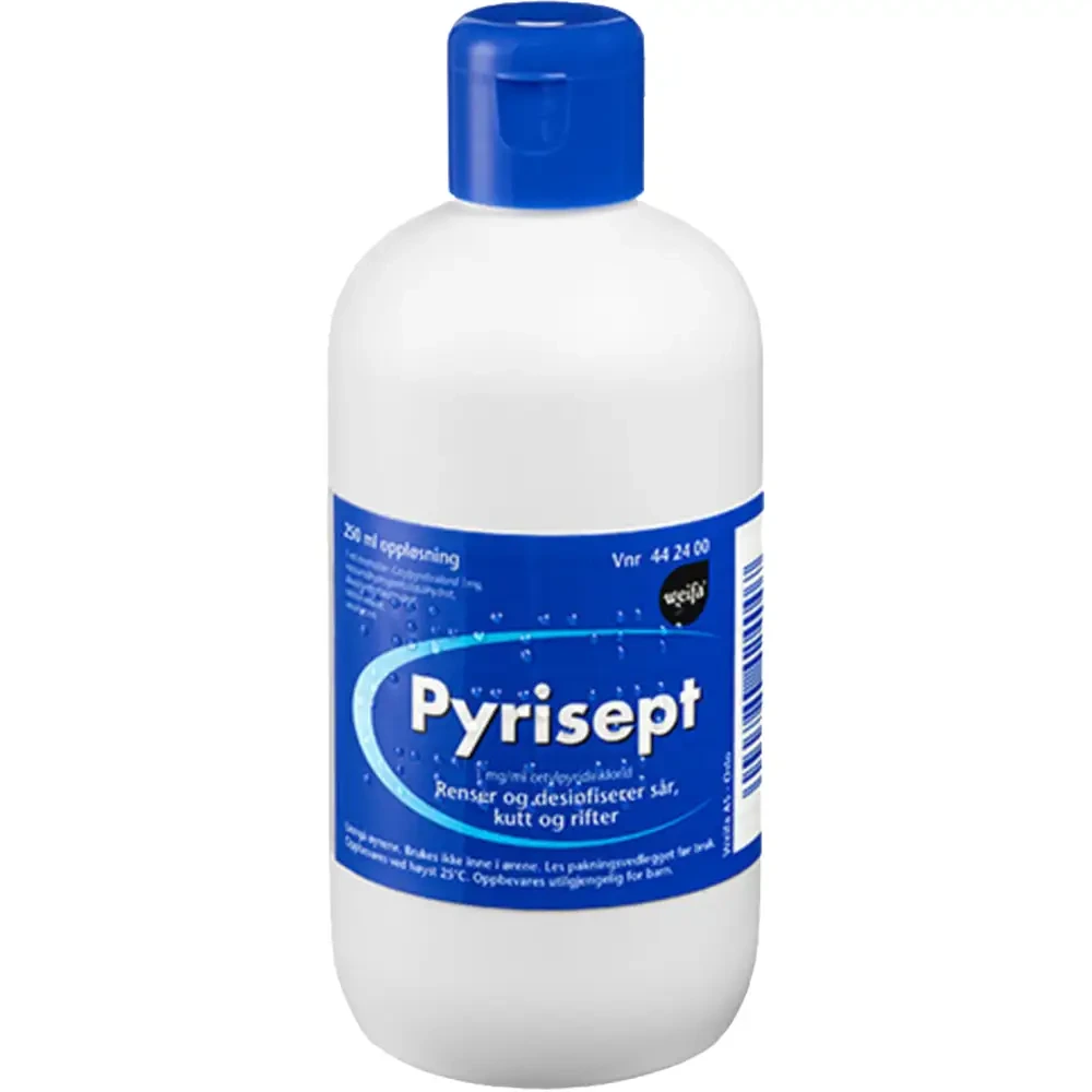 Pyrisept liniment, oppl 1 mg/ml
