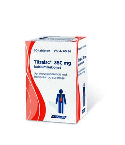Titralac tab 350 mg