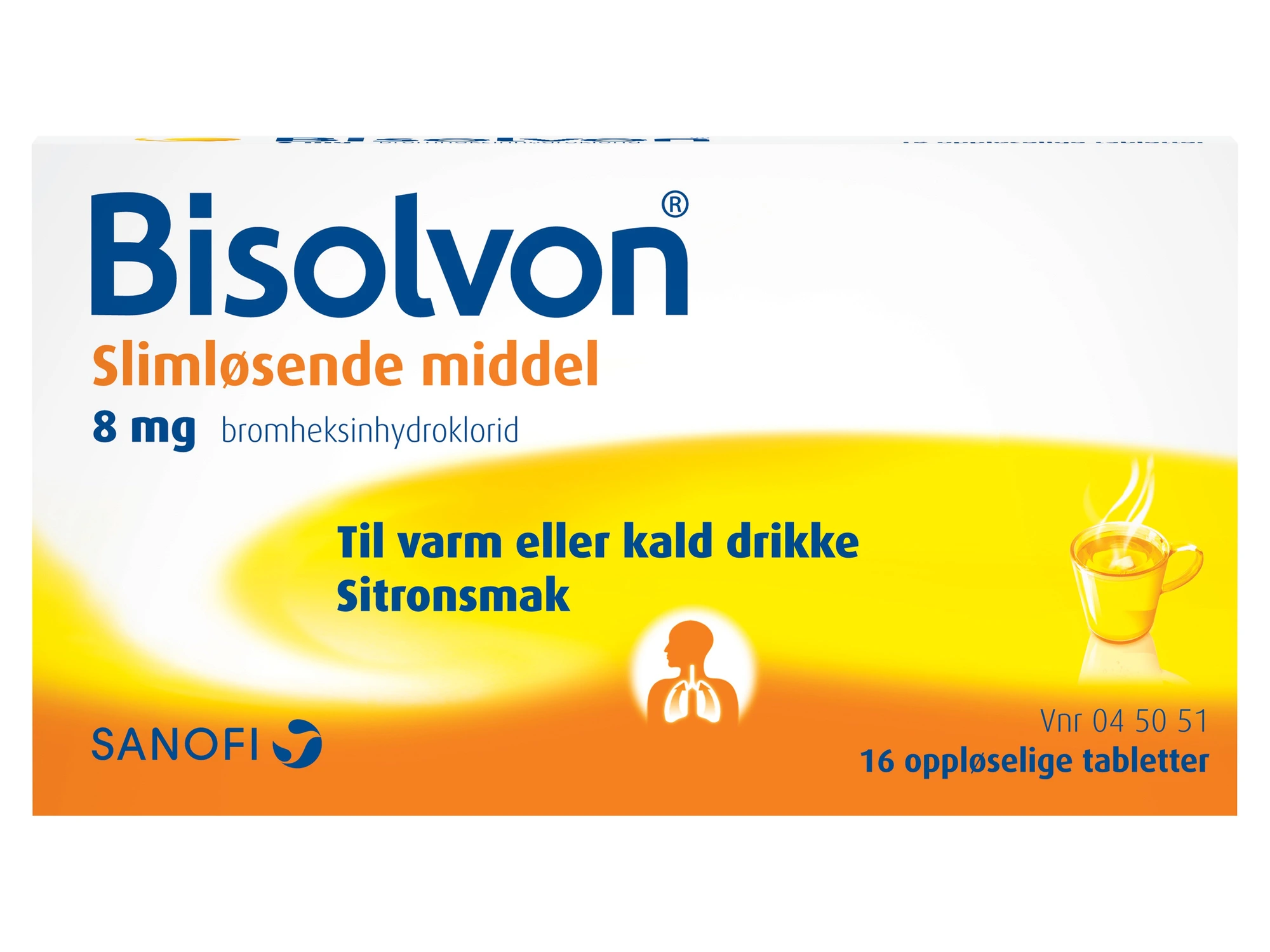 Bisolvon oppl tab 8 mg