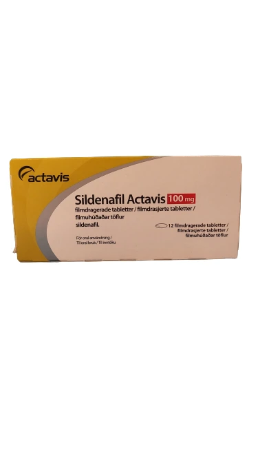 Sildenafil Actavis tab 100 mg