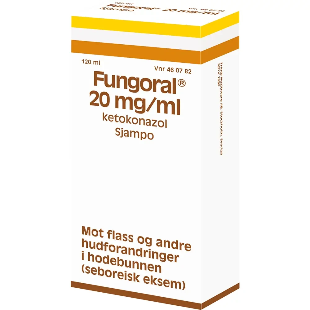 Fungoral sjampo 20 mg/ml