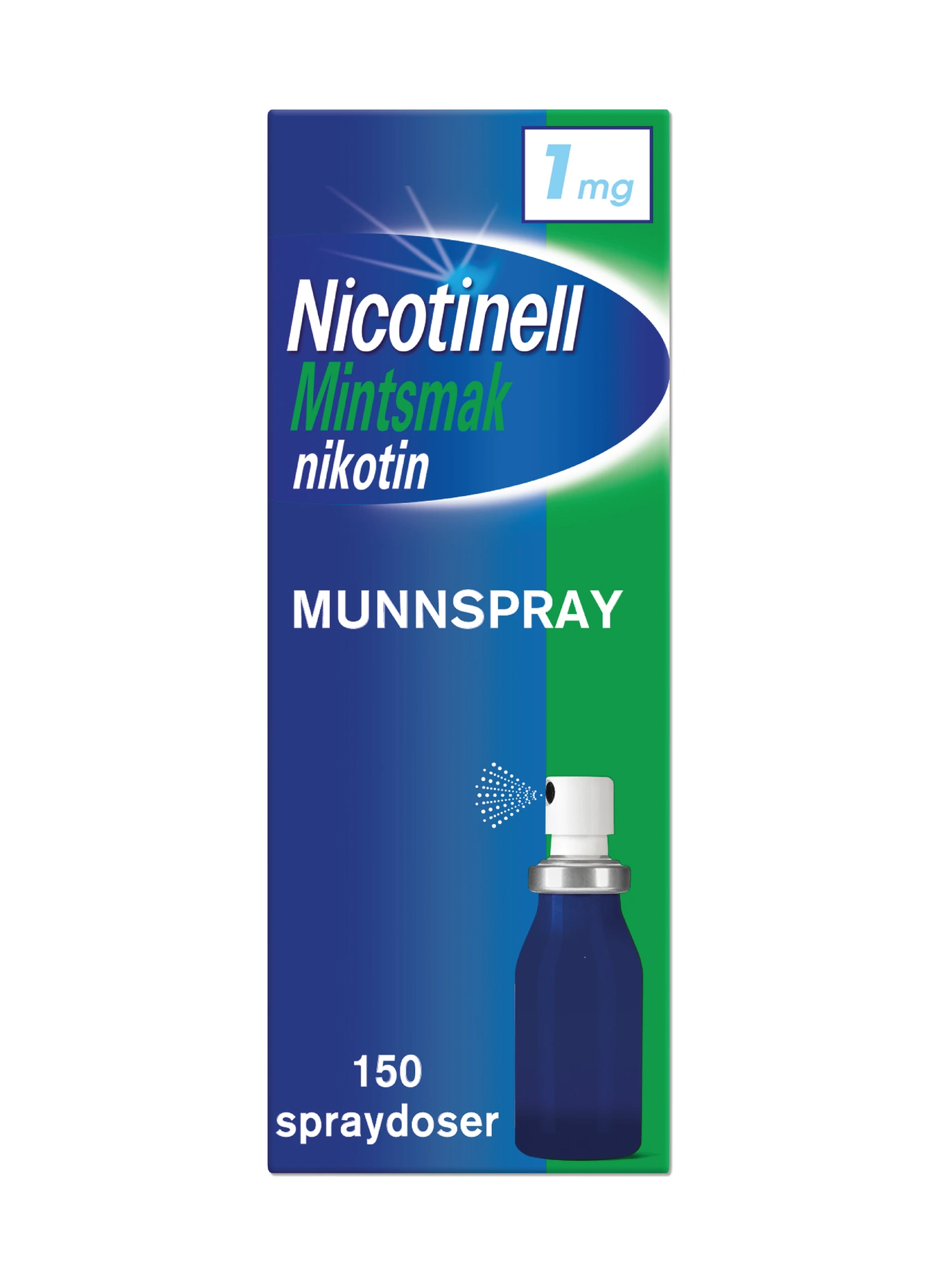 Nicotinell munnspray oppl med mintsmak 1 mg/dose