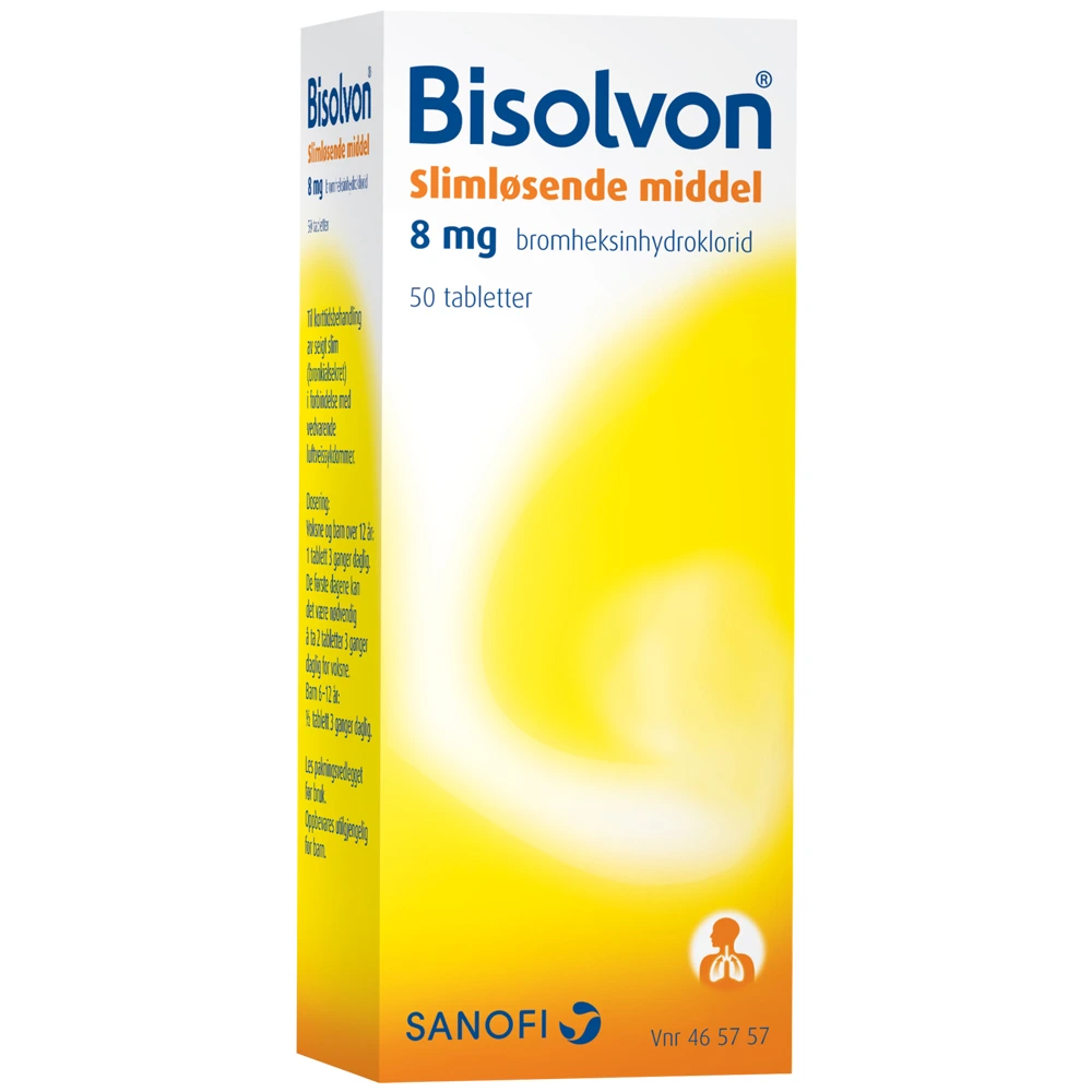 Bisolvon tab 8 mg