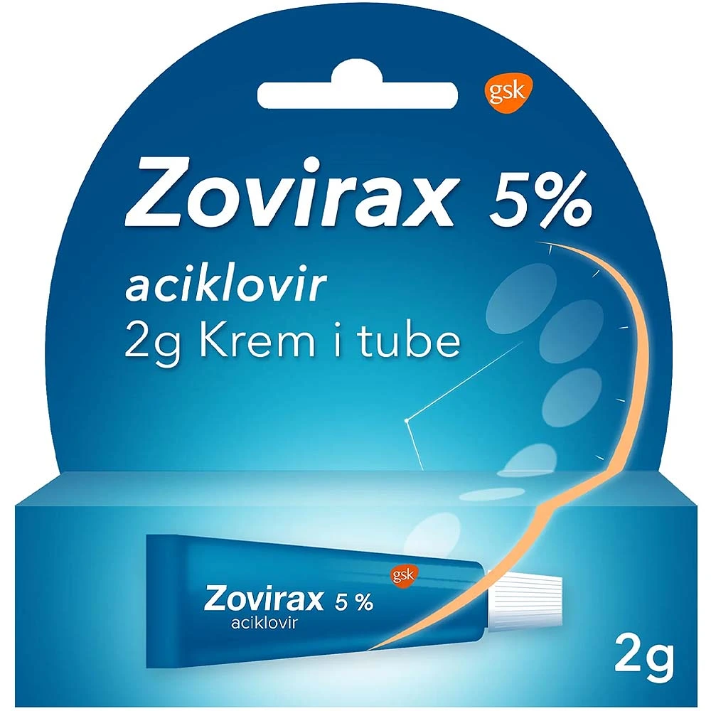 Zovirax krem 5 %