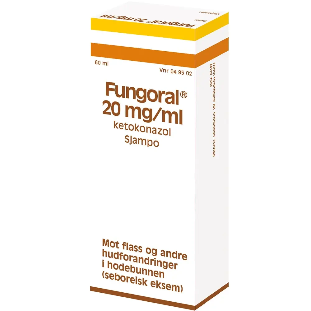 Fungoral sjampo 20 mg/ml