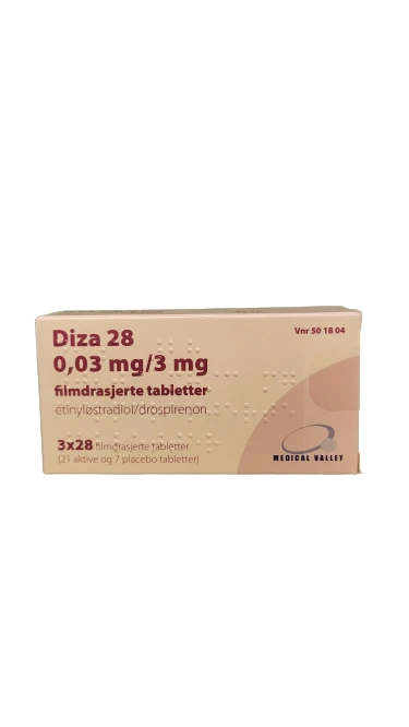 Diza 28 tab 0,03 mg/3 mg