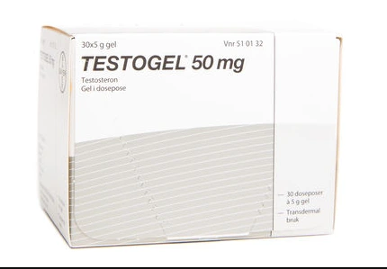 Testogel transdermalgel 50 mg/5 g