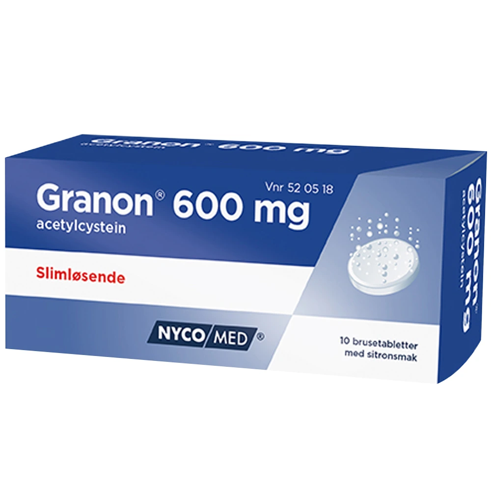 Granon brusetab 600 mg