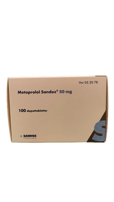 Metoprolol Sandoz depottab 50 mg