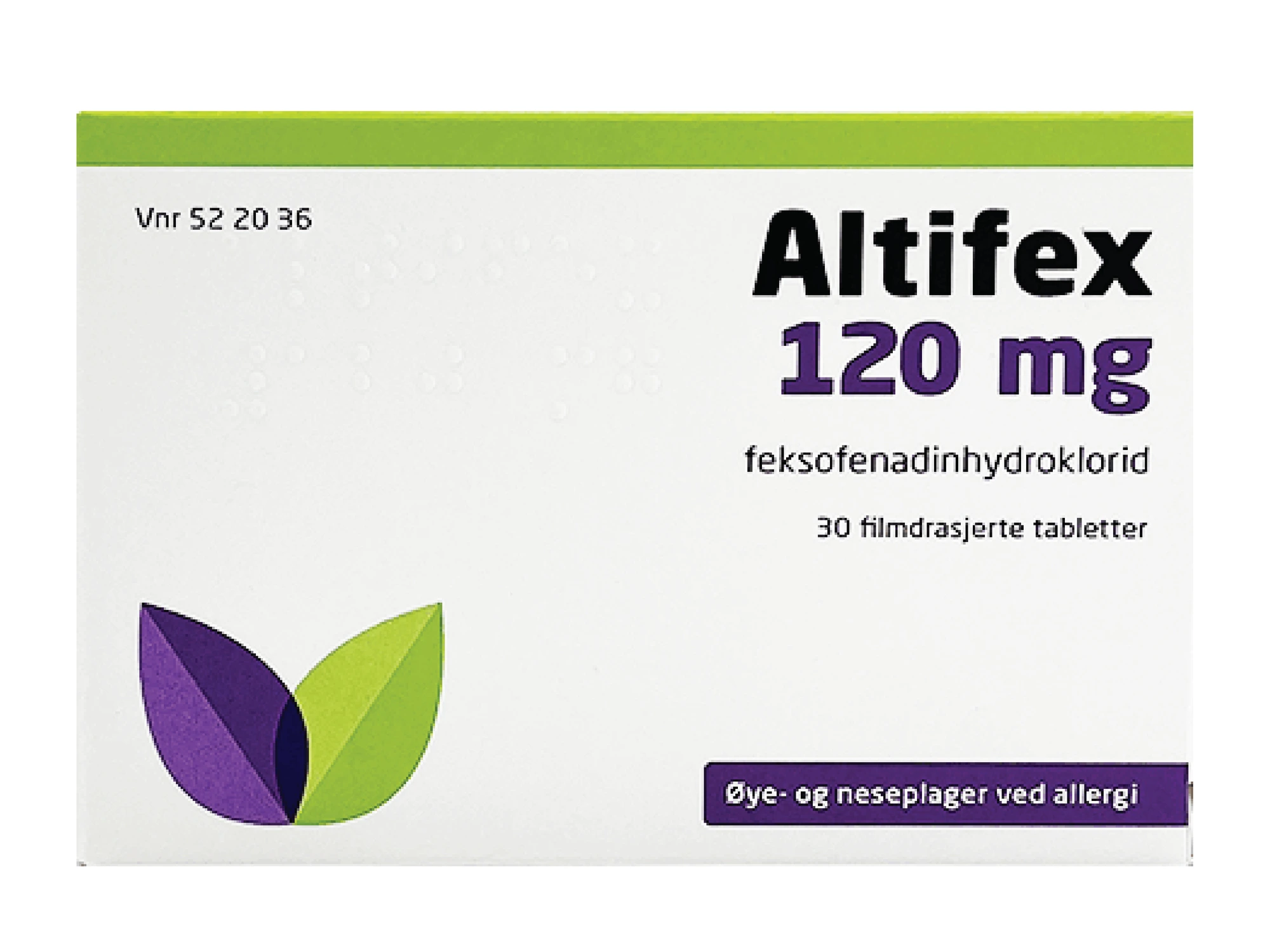Altifex tab 120 mg, 30 stk