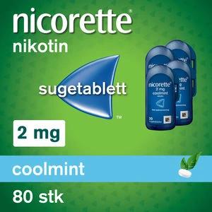 Nicorette sugetab med mintsmak 2 mg