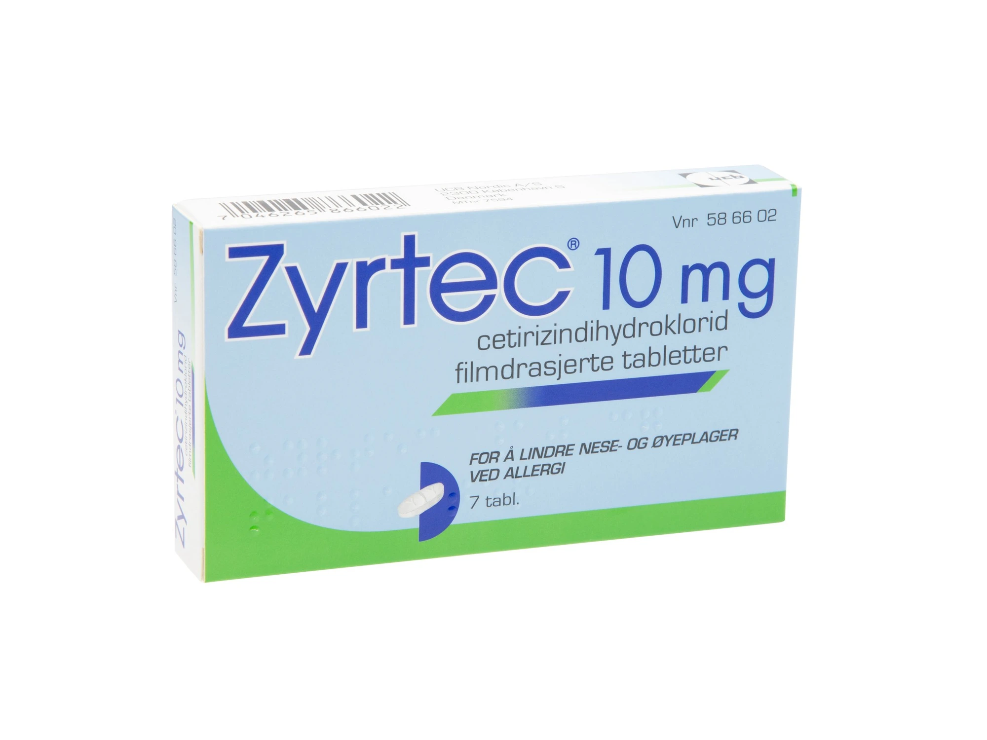 Zyrtec tab 10 mg