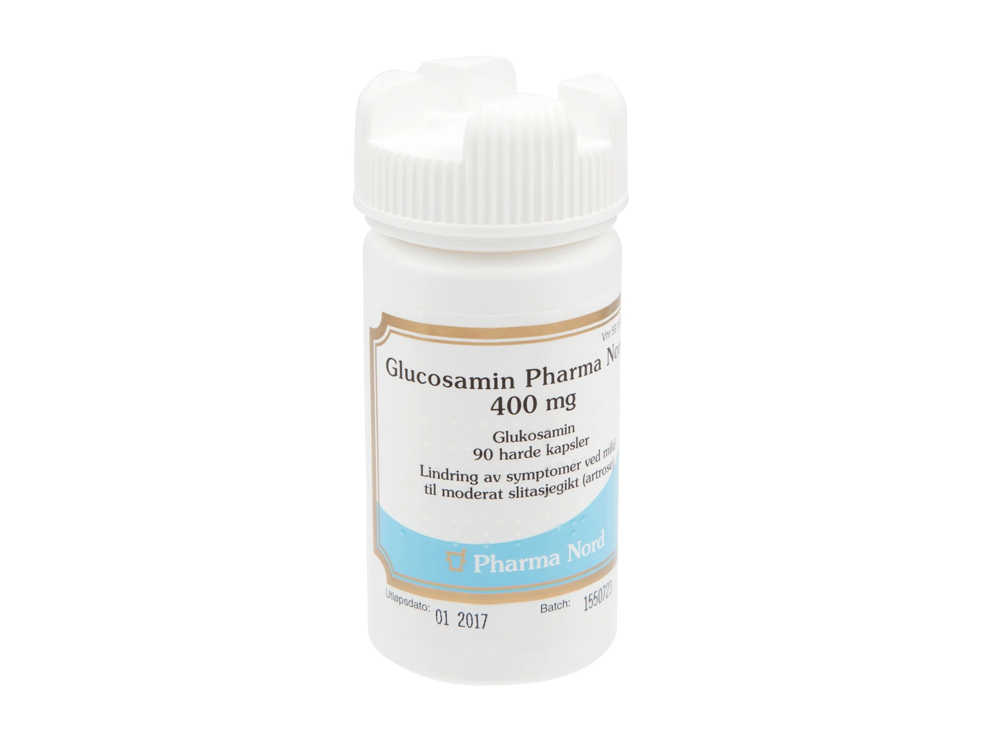 Glucosamin Pharma Nord kaps 400 mg, 90 stk
