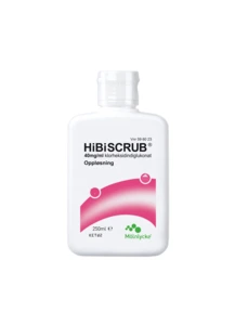 Hibiscrub liniment, oppl 40 mg/ml, 250 ml