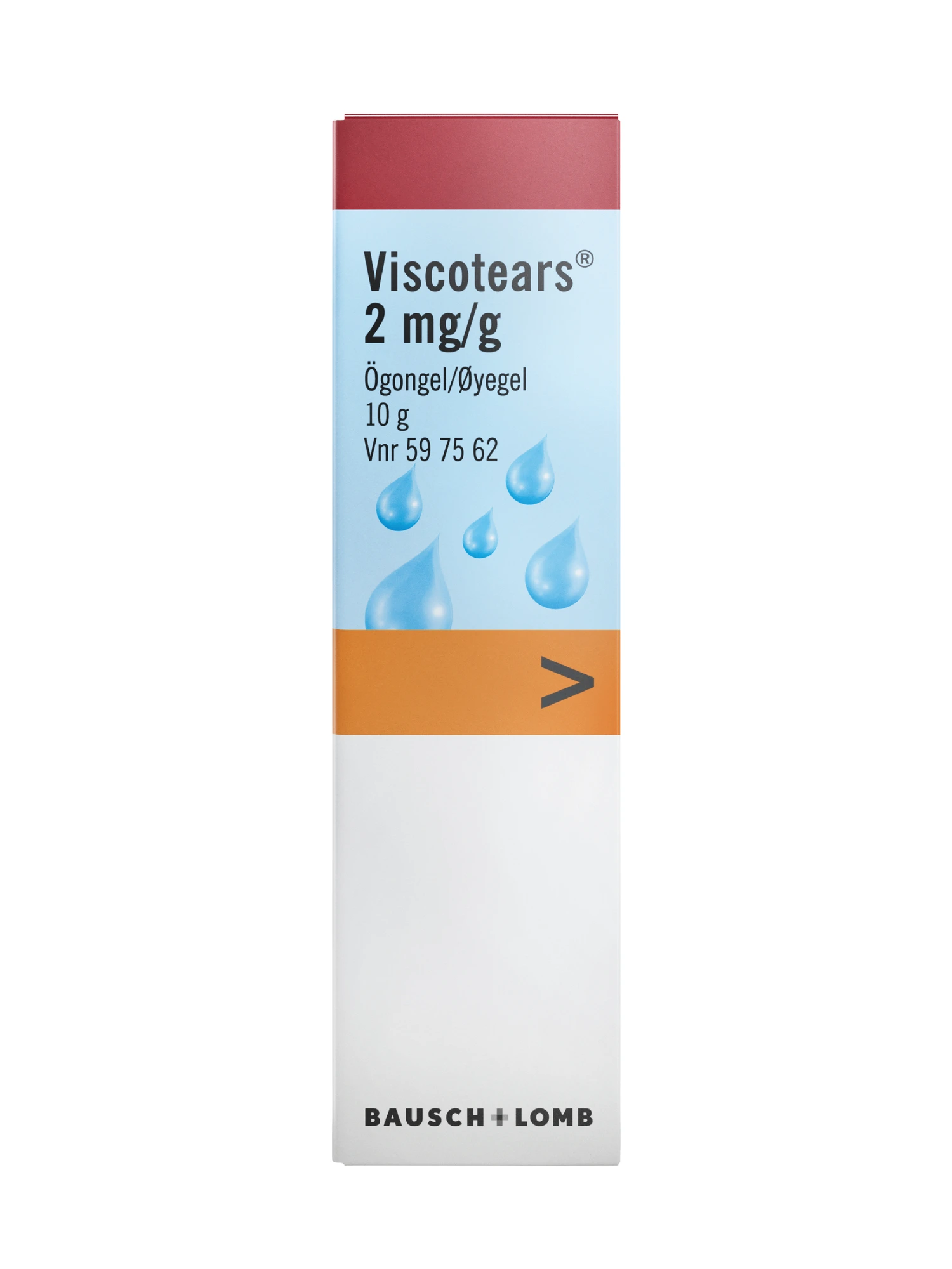 Viscotears øyegel 2 mg/g