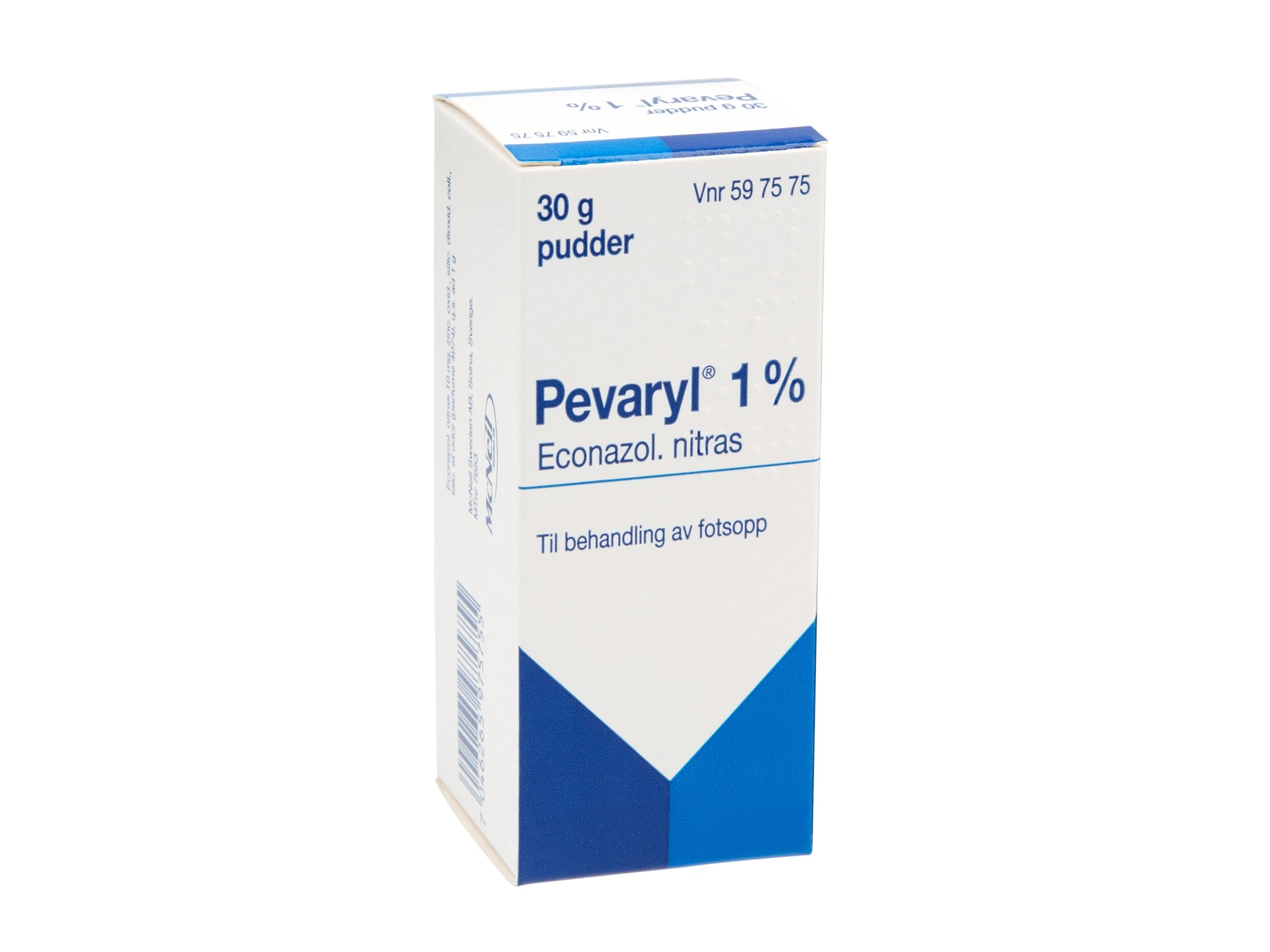 Pevaryl pudder 1 %