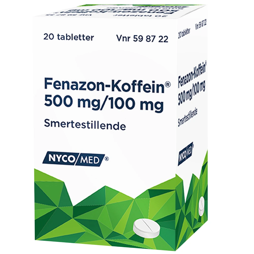 Fenazon-Koffein tab 500 mg/100 mg