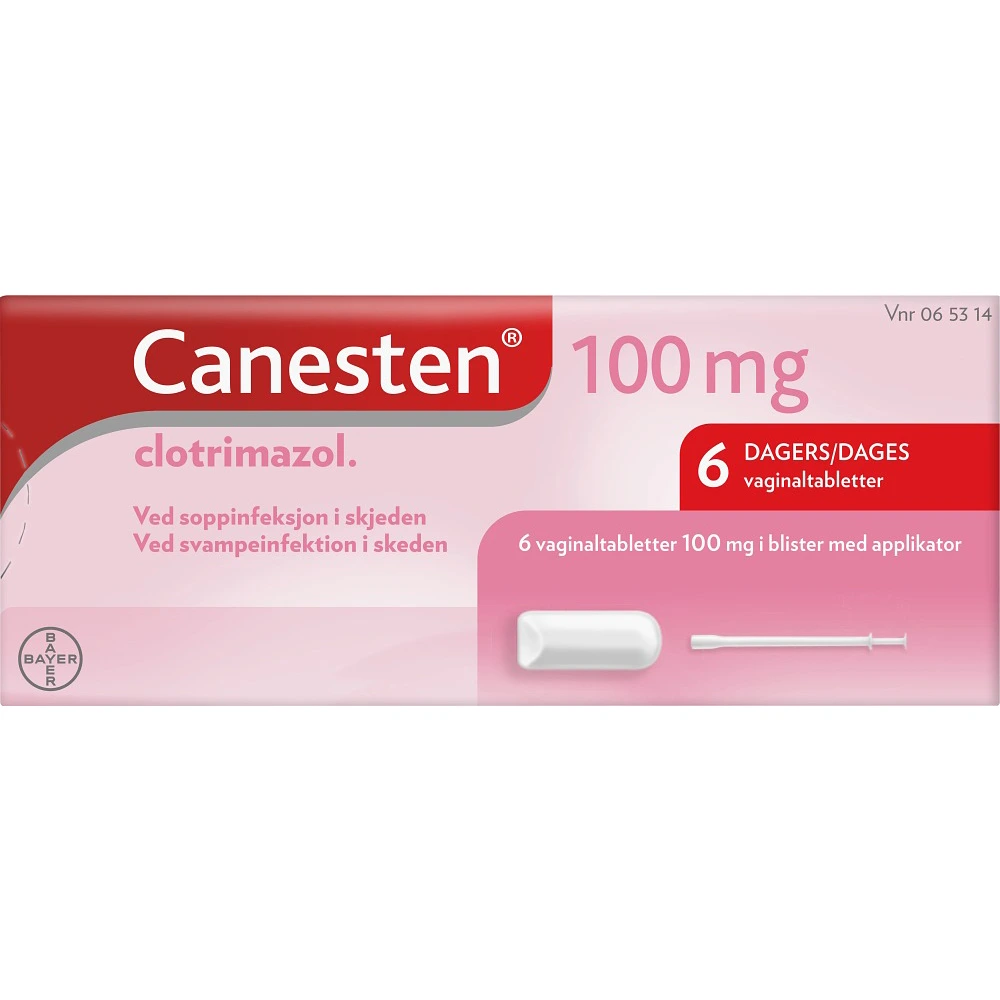 Canesten vag tab 100 mg