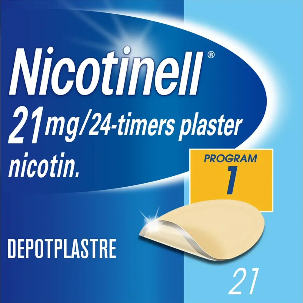 Nicotinell depotplaster 21 mg/24 timer