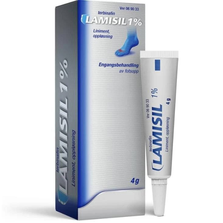 Lamisil liniment, oppl 1 % w/w