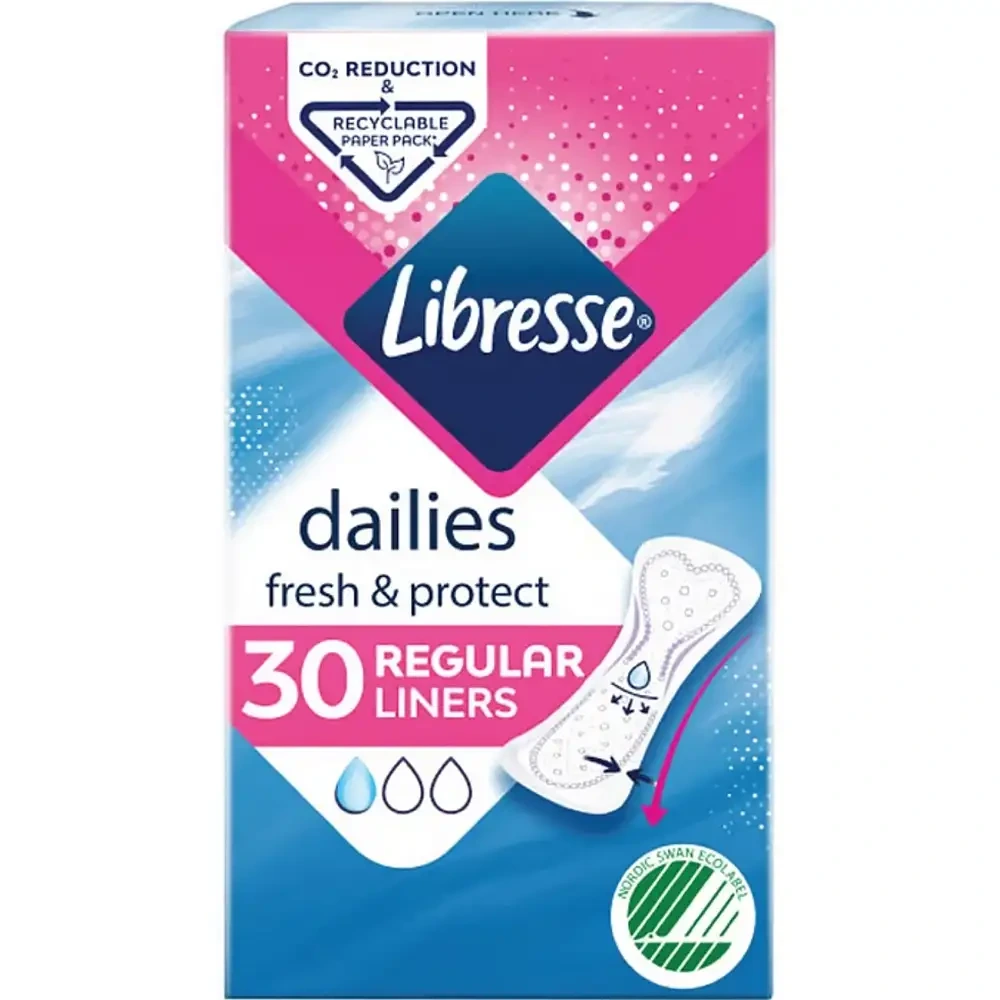 Libresse Normal Truseinnlegg, 30 stk.