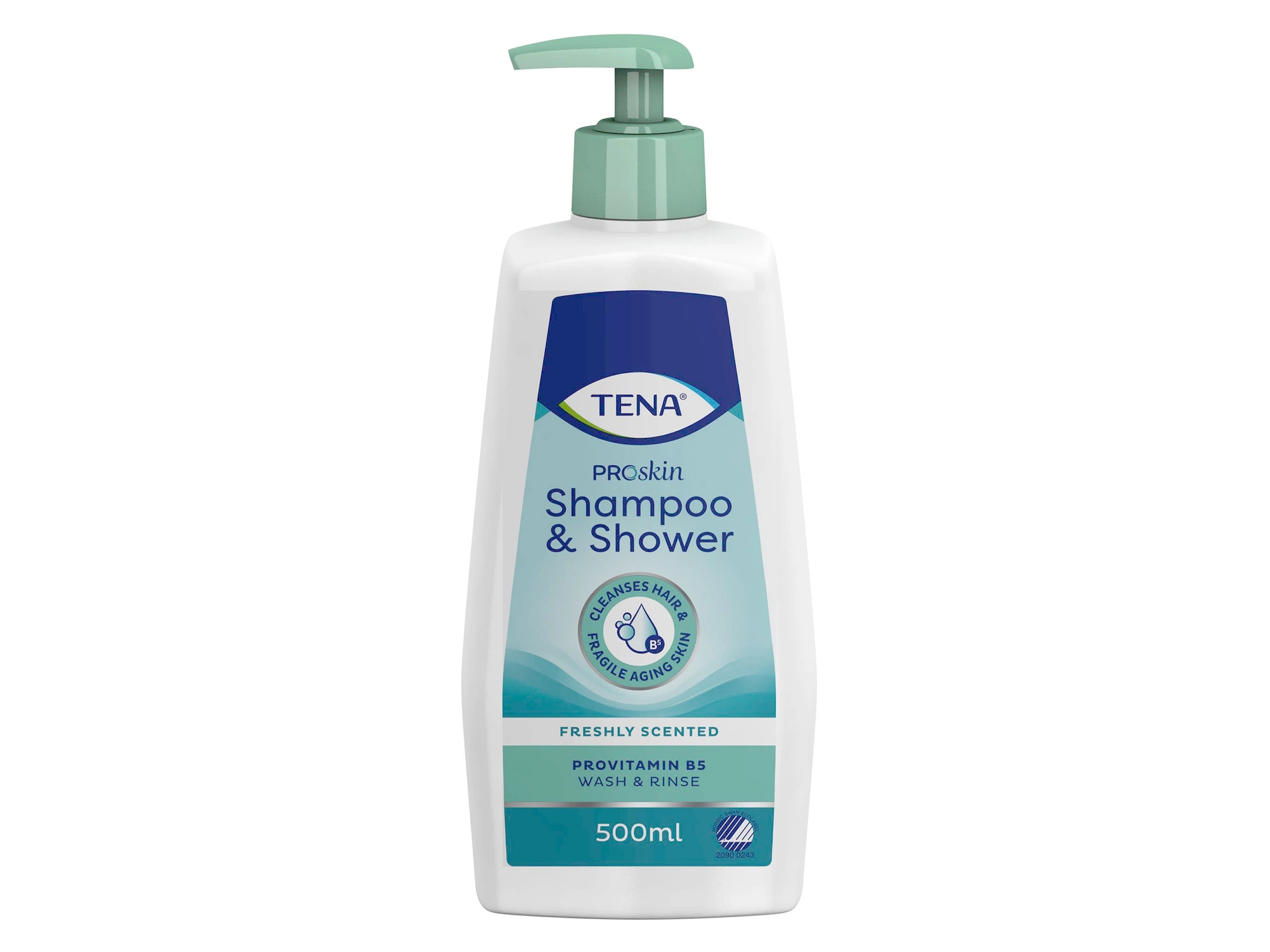 TENA sjampo & dusjsåpe 500 ml