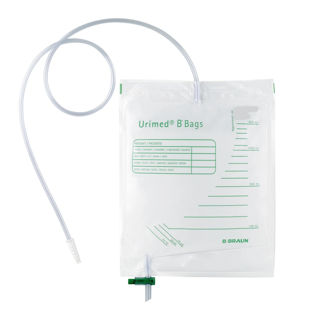 Urimed B'Bag urinpose 1,5 L med kran usteril 200 stk