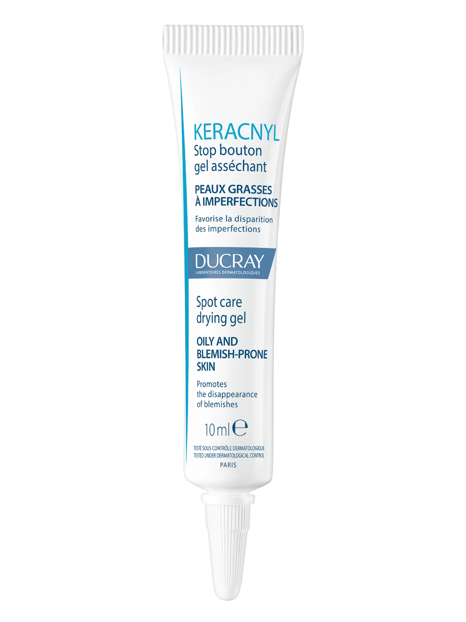 Ducray Keracnyl Spot Care uttørkende gel til kviser 10 ml