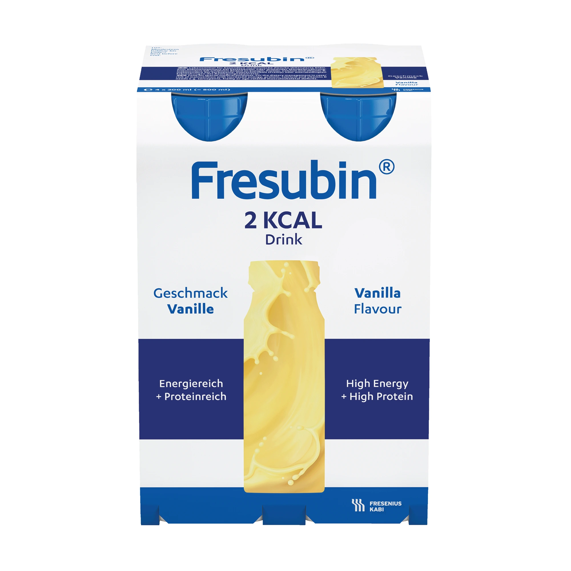 Fresubin 2 kcal Drink næringsdrikk vanilje 4x200 ml