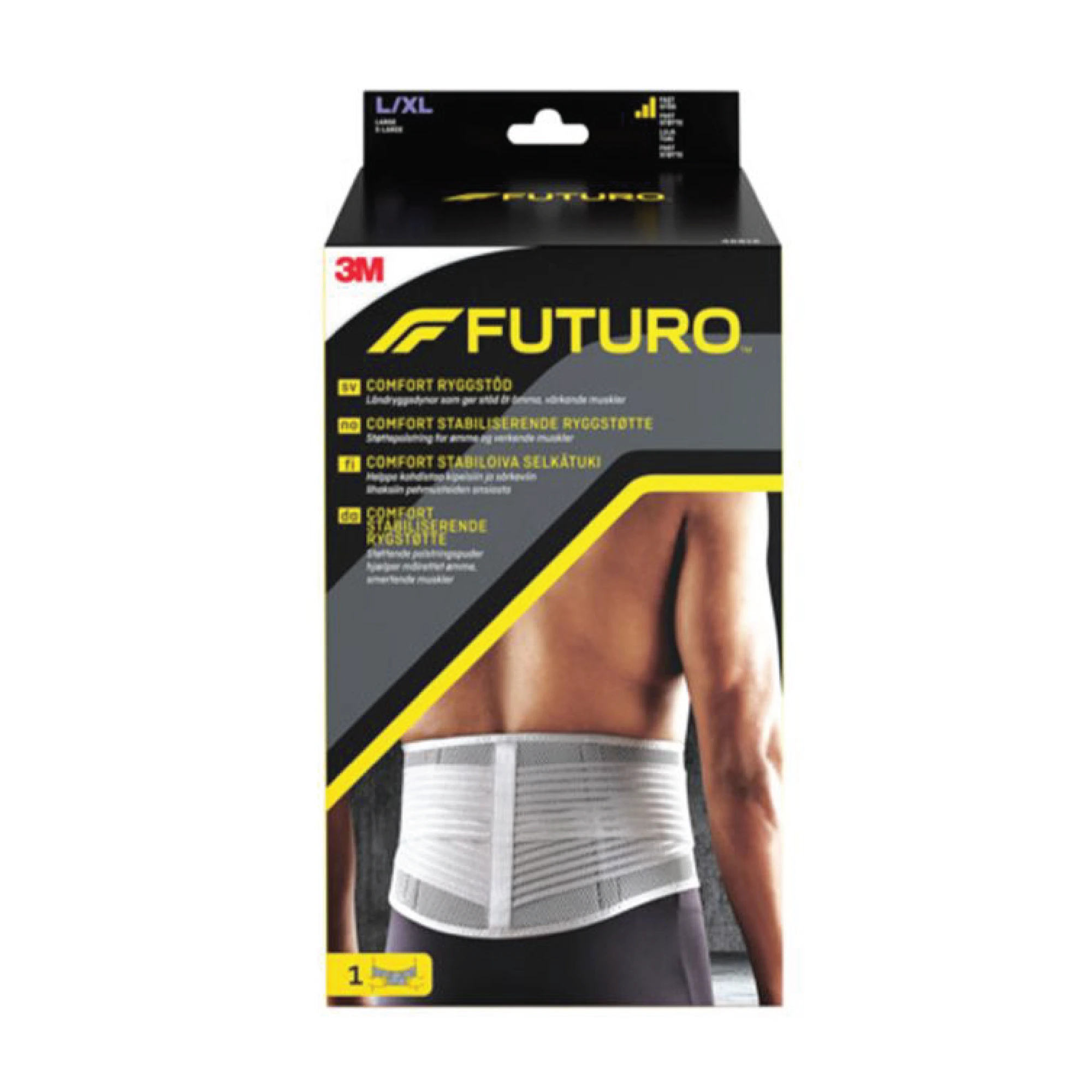 Futuro Comfort stabiliserende ryggstøtte str L/XL 1 stk