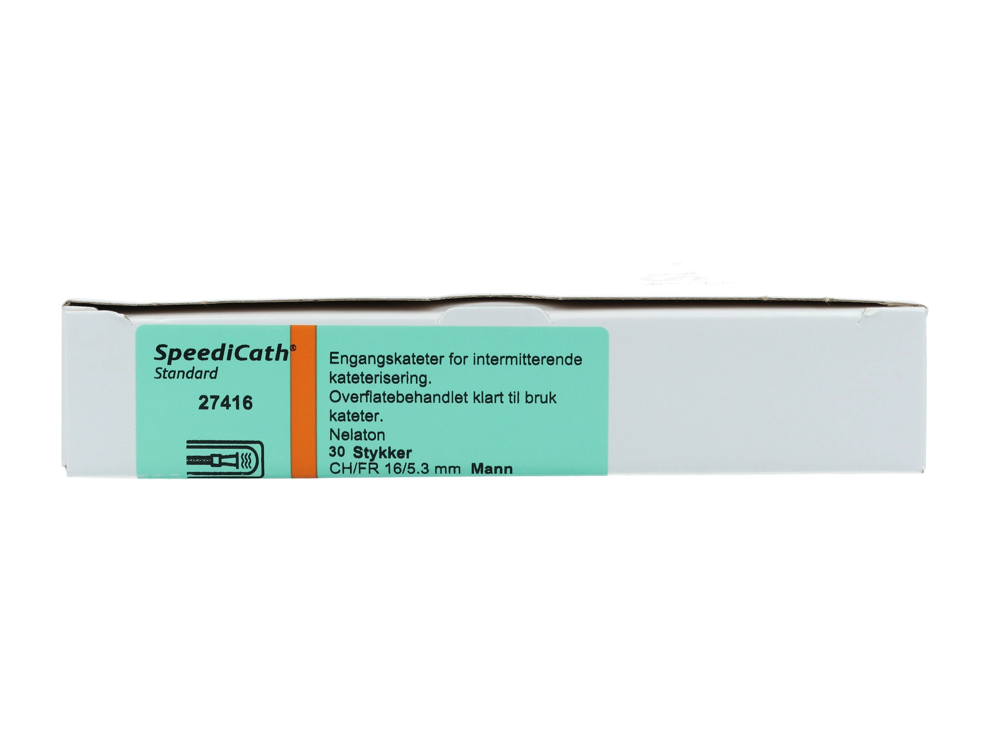 SpeediCath kateter nelaton for menn ch16 30 stk