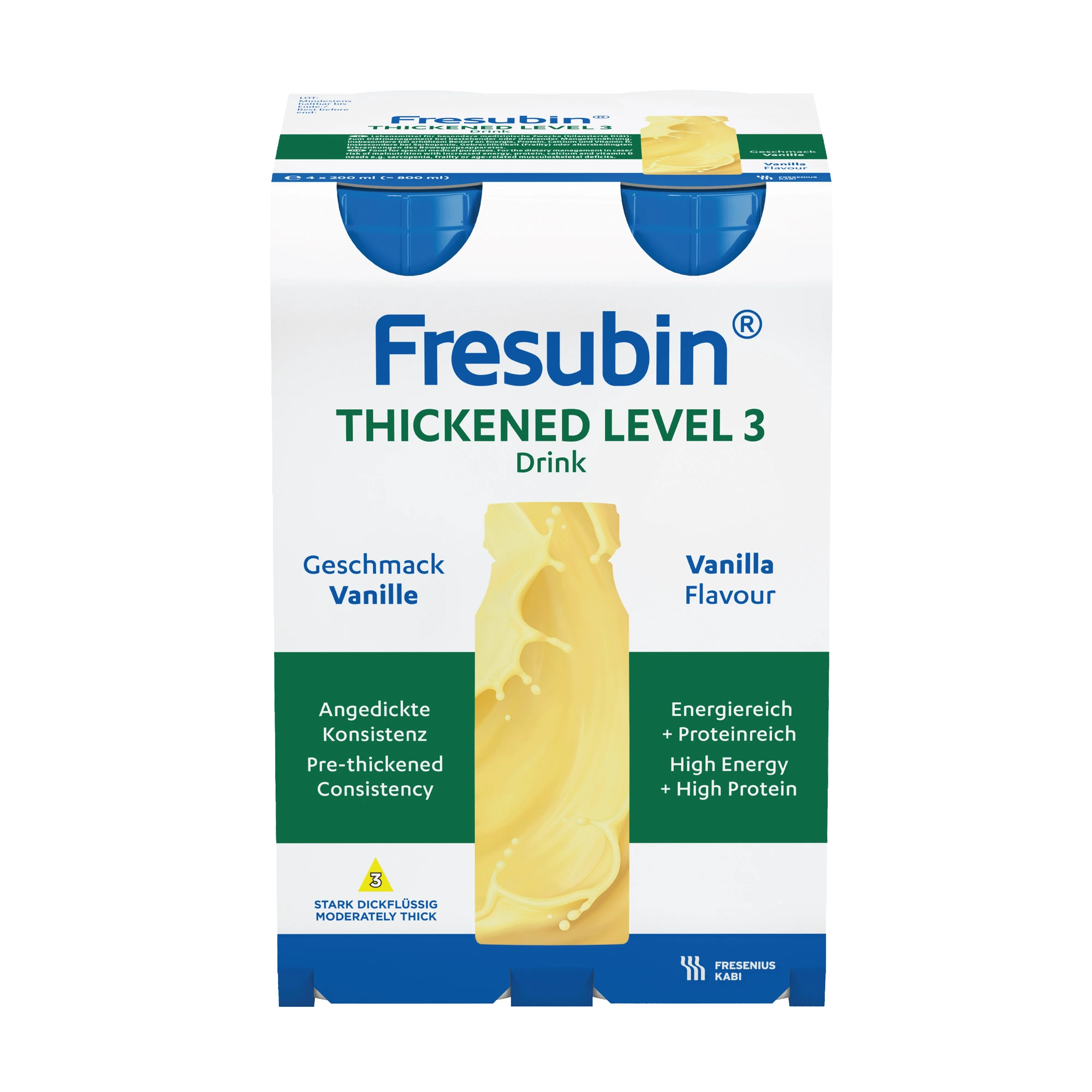 Fresubin Thickened Level 3 næringsdrikk vanilje 4x200 ml