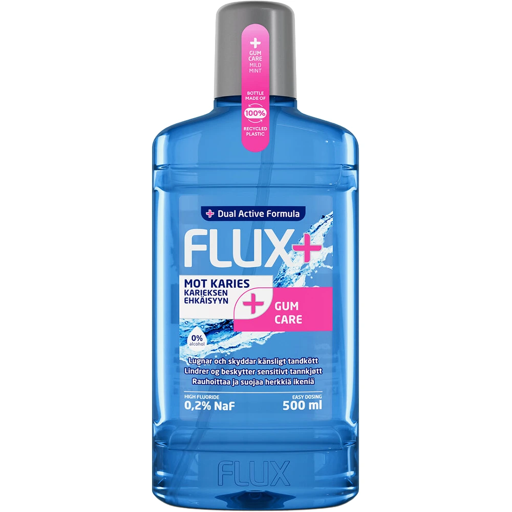 Flux+ Gum Care 0,2 % fluorskyll 500 ml