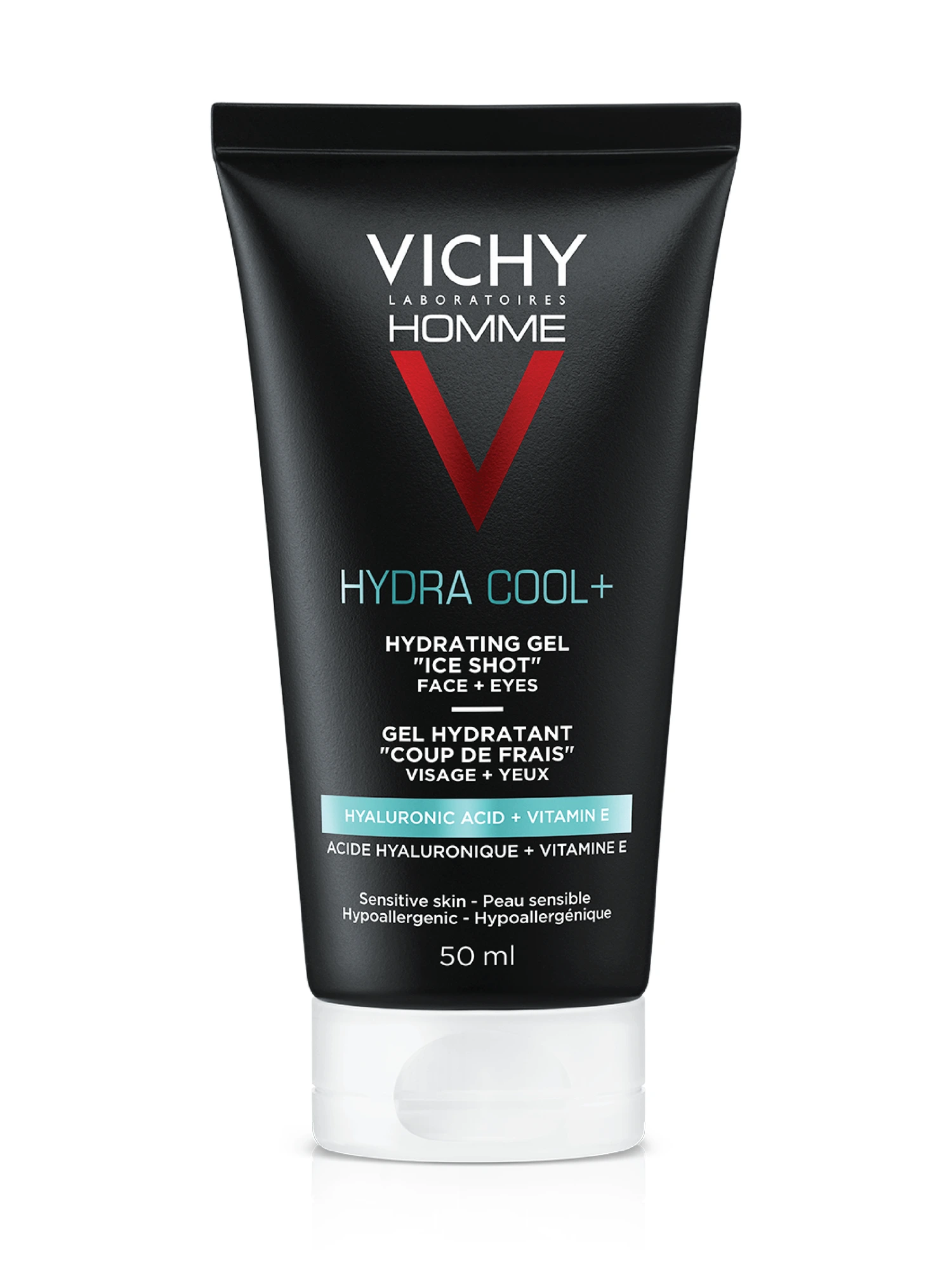Vichy Homme Hydra Cool+ gel til ansikt og øyne 50 ml