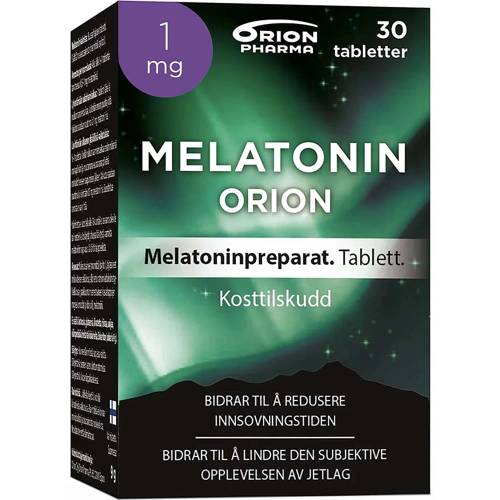 Orion melatonin tab 1 mg